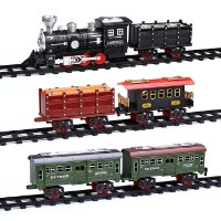 Детский набор дорога ChiToys Electric Steam Train (699-3A)