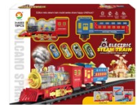 Детский набор дорога ChiToys Electric Steam Train (699-59A)
