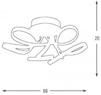 Люстра Ozcan 5648-2 фото №2 — интернет-магазин Desire.md