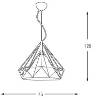 Люстра Ozcan 6307-2 фото №2 — интернет-магазин Desire.md