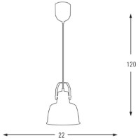 Люстра Ozcan 6513-1A gri фото №2 — интернет-магазин Desire.md