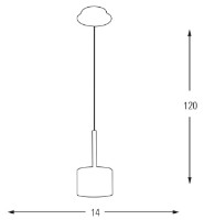 Люстра Ozcan Honey 4721-1A фото №2 — интернет-магазин Desire.md