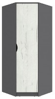 Шкаф угловой Yasen Disney Graphite Gray/Oak Craft White