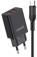 Зарядное устройство Jokade JB024 USB to Type-C Black (JB024WCCTYBK)