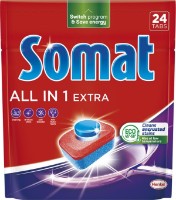 Detergent pentru mașine de spălat vase Somat All in One Extra 24tab