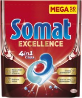 Detergent pentru mașine de spălat vase Somat Excellence 4in1 50cap