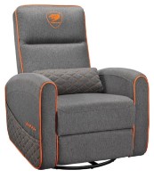 Геймерское кресло Cougar Fidom Gray/Orange with Footrest