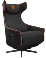 Геймерское кресло Cougar Magus Black/Orange with Footrest