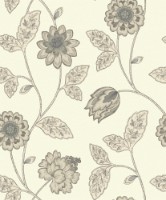 Обои GranDeco Jasmin Motif Teal BOB-26-04-6
