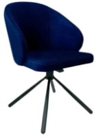 Стул Magnusplus Patya swivel siena 560 Velour Blue