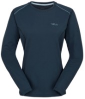 Hanorac damă Rab Force LS Tee 12 Tempest Blue