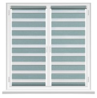 Рулонные шторы Msrolls Day Night Ton 616/26 Turquoise 0.75x1.70m фото №1 — интернет-магазин Desire.md
