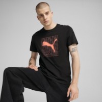 Tricou bărbătesc Puma Pumatech Graphic Tee Puma Black, s.M imaginea #2 — magazin online Desire.md