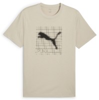 Мужская футболка Puma Pumatech Graphic Tee Desert Dust, s.XXL