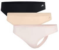 Сhiloţi dame Adidas Alfpp 3Pk Thong Multicolor, s.XL