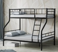 Pat supraetajat Evger R-70XL 90/140x200cm Black