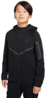Детская толстовка Nike B Nsw Tch Flc Fz Pd Black, s.S