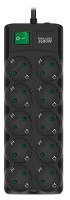 Сетевой фильтр Sven SF-10E-16 10s 1.8m Black