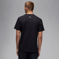 Tricou bărbătesc Nike M Jordan Sprt Df Gfx Ss Crew Black/White, s.L imaginea #2 — magazin online Desire.md