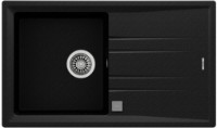Chiuvetă de bucătărie Teka Stone 50 B TG 1B 1D Auto Black Metallic imaginea #1 — magazin online Desire.md