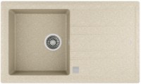 Chiuvetă de bucătărie Teka Stone 50 B TG 1B 1D Auto Sand Beige imaginea #1 — magazin online Desire.md