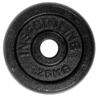 Диск Insportline Castblack 1.25kg (921)