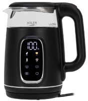 Электрочайник Adler AD-1305 Black Silver