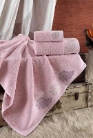 Полотенце Ellia Soft Kes Home Elena Pink 70x140cm (53147.3)