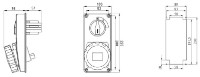 Priză industrială Gewiss GW66309N imaginea #2 — magazin online Desire.md