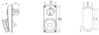 Priză industrială Gewiss GW66320N imaginea #2 — magazin online Desire.md