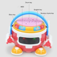 Интерактивная игрушка New World Electric Music Drum Red (2323) фото №7 — интернет-магазин Desire.md