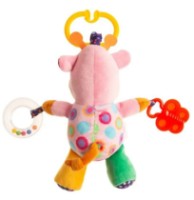 Игрушка для колясок и кроваток BabyJem Cow Pink (882) фото №2 — интернет-магазин Desire.md