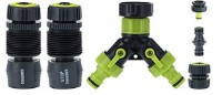 Set conectori de grădină ProGarden Light Green (55293) 6pcs