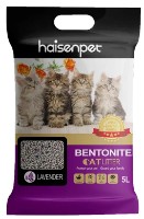 Asternut igienic pentru pisici Haisenpet Betonite Lavender 5L imaginea #1 — magazin online Desire.md