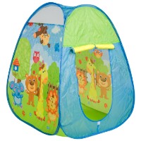 Cort pentru copii cu bile 50buc New World Happy Zoo (995-5001F)