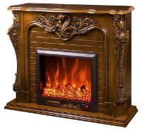 Șemineu electric Art Flame Elit Artemida Brown