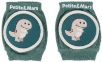 Genunchiere elastice pentru tarare Petite&Mars Follow Misty Green (522817)