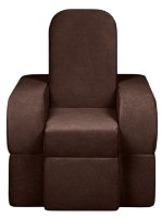 Fotoliu extensibil Edka Terra 3in1 80x180x30 M20 Dark Chocolate imaginea #2 — magazin online Desire.md