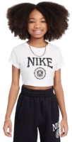 Детская футболка Nike G Nsw Tee Graphic Star Crop White, s.XS фото №3 — интернет-магазин Desire.md