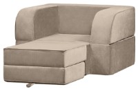 Fotoliu extensibil Edka Terra 3in1 100x200x30 M5 Grey Brown imaginea #2 — magazin online Desire.md