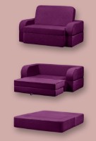 Canapea fără ramă Edka Terra 3in1 140x200x30 M10 Dark Purple imaginea #2 — magazin online Desire.md