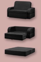 Бескаркасный диван Edka Terra 3in1 140x200x30 M37 Black фото №2 — интернет-магазин Desire.md