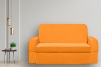 Canapea fără ramă Edka Terra 3in1 160x200x30 P14 Orange Mandarin imaginea #1 — magazin online Desire.md