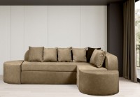 Бескаркасный диван Edka Jupiter 210x280x50 M42 Light Brown