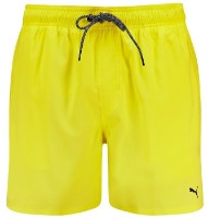 Slip de înot pentru bărbați Puma Swim Men Mid Shorts 1P Yellow Alert, s.XL