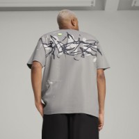 Tricou bărbătesc Puma X Nacho Concrete Gray, s.XL imaginea #3 — magazin online Desire.md