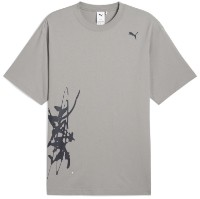 Tricou bărbătesc Puma X Nacho Concrete Gray, s.XXL