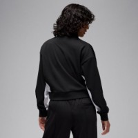 Женская олимпийка Nike W Jordan Knit Jacket Core Black/White, s.S фото №2 — интернет-магазин Desire.md