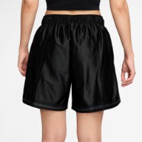 Pantaloni scurți dame Nike W Nsw Street 6 Satin Gx Shrt Black/Anthracite, s.S imaginea #2 — magazin online Desire.md