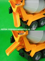 Машина New World Mixer Truck 1:14 (792013) фото №6 — интернет-магазин Desire.md
